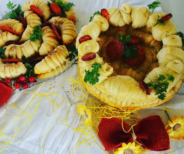 Kiflice prstići, pogača prstići