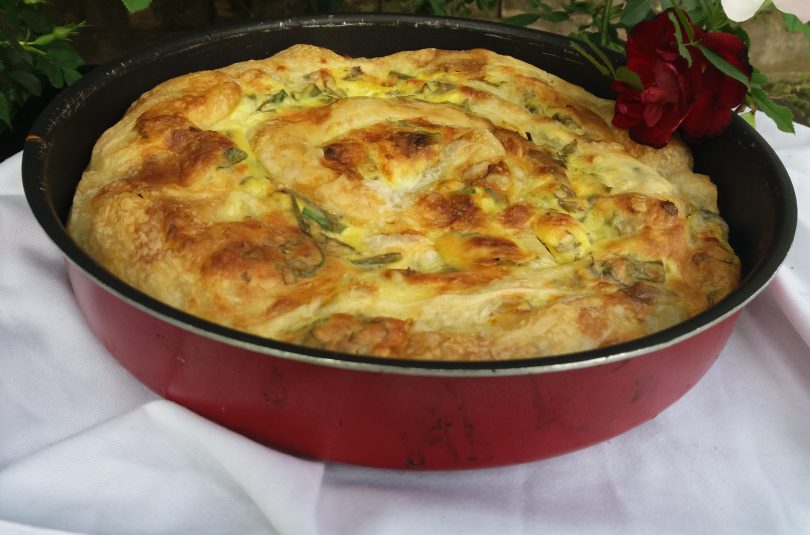 Pita sa listovima vinove loze