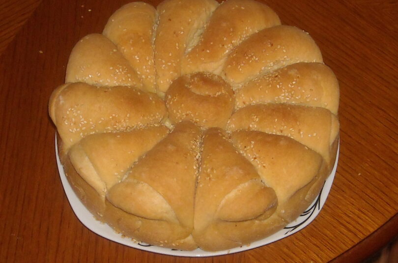 Posna fišek pogača