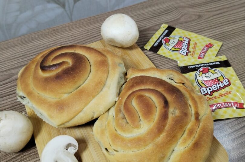 Posni pužići sa šampinjonima