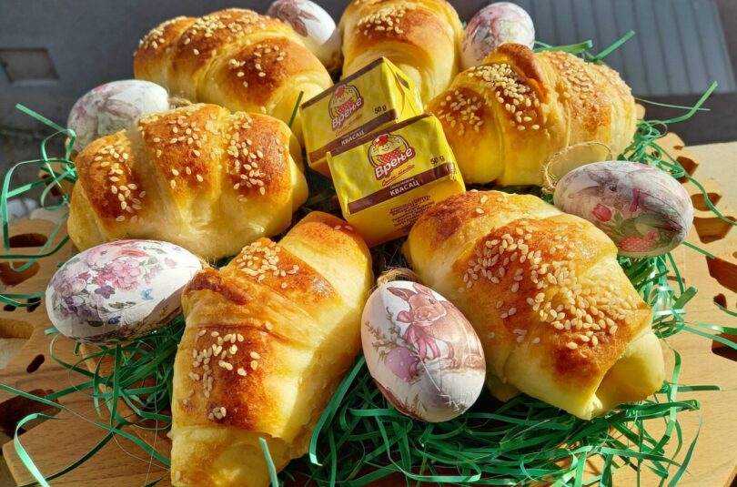 Uskršnji slani kroasani