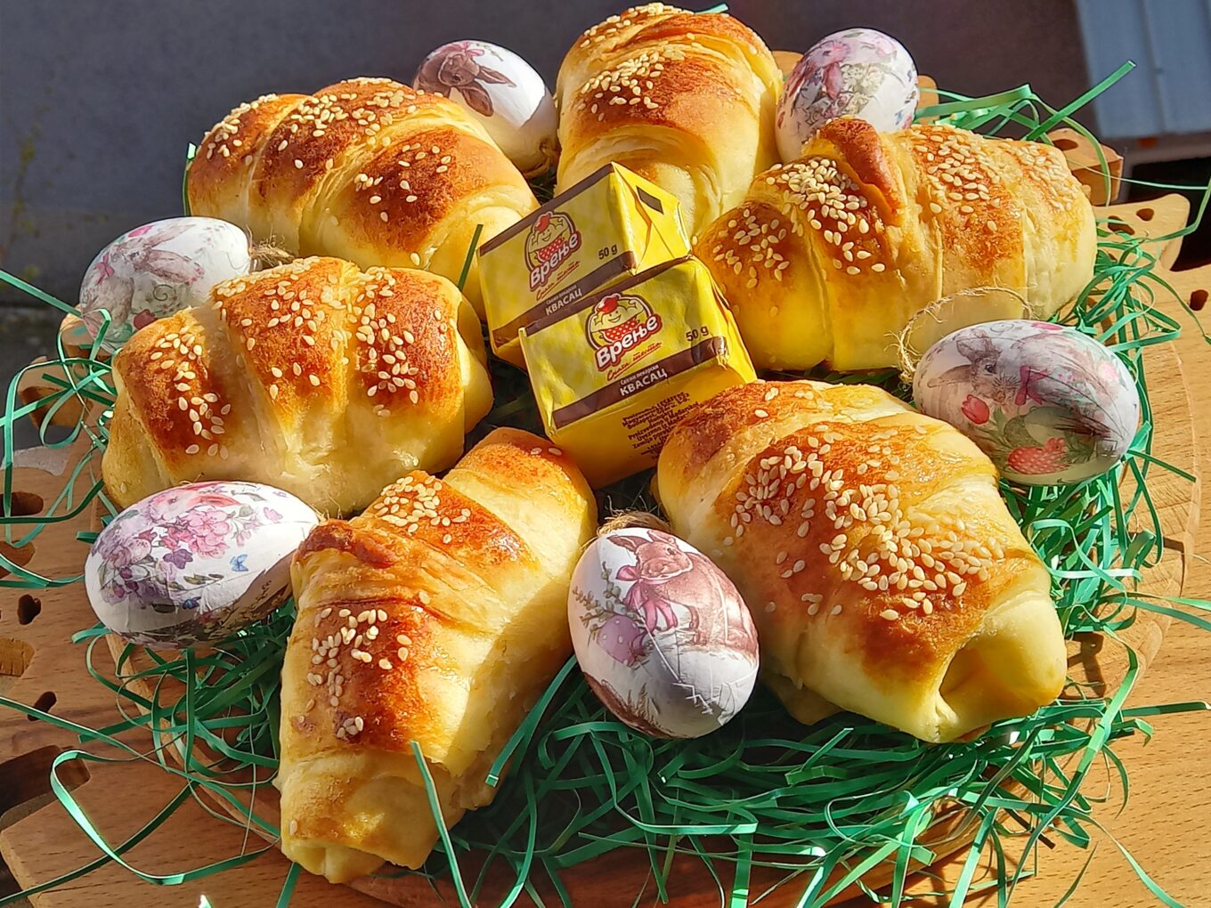 Uskršnji slani kroasani